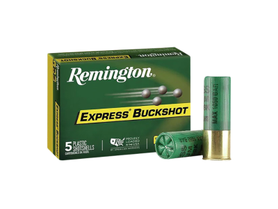 Remington Express Buckshot Shotshell Loads, 12 Gauge, 5