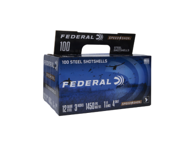 Federal Speed-Shok Shotshell Loads, 12 Gauge, 100