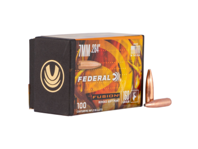 Federal Fusion Component Centerfire Rifle Bullets, 7mm, 100