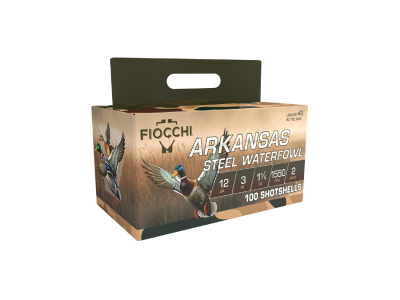 Fiocchi Arkansas Steel Shotshell Loads, 12 Gauge, 100