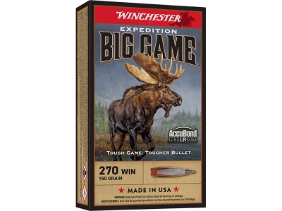 Winchester Expedition Big Game Long Range 270 Win 150gr, .270 Winchester, 20