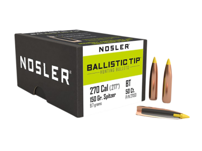 Nosler Ballistic Tip 270Caliber, 50