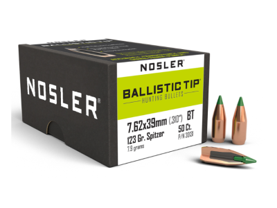 Nosler Ballistic Tip 7.62x39mm, 50