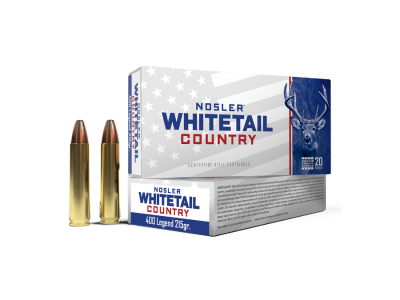 Nosler Whitetail Country Rifle Rounds, .400 Legend, 20