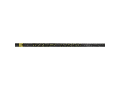 Victory VAP TKO Elite Shafts with Inserts and Nocks, Black, 12 Count