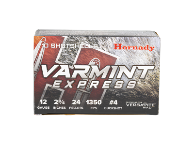 Hornady Varmint Express Shotshell Loads, 12 Gauge, 10