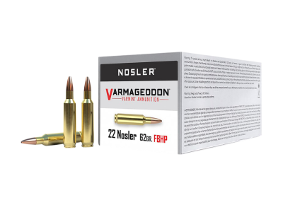 Nosler Varmageddon Rifle Rounds, .22 Nosler, 50