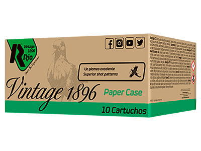 Rio Ammunition Vintage 1896 Paper Flyer Shotshell Loads, 12 Gauge, 10