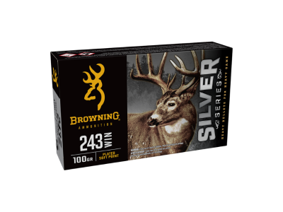 Browning Silver Series Centerfire Rifle Cartridges, .243 Winchester, 20