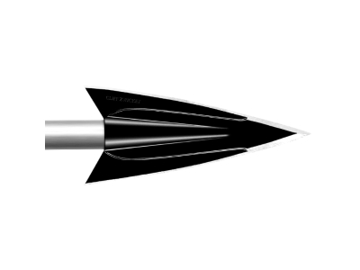 Zwickey Cliff Zwickey Broadheads Glue On 2 Blade 140 Gr. 3 pk., Black
