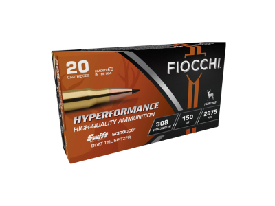 Fiocchi Hyperformance Rifle Rounds, .308 Winchester, 20