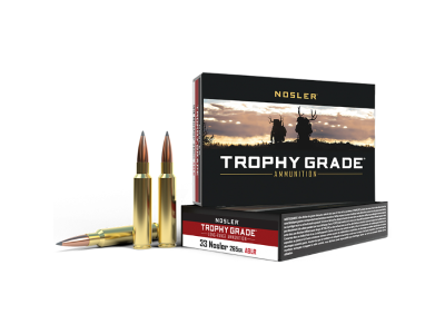 Nosler Trophy Grade Long-Range Rifle Rounds, .33 Nosler, 20