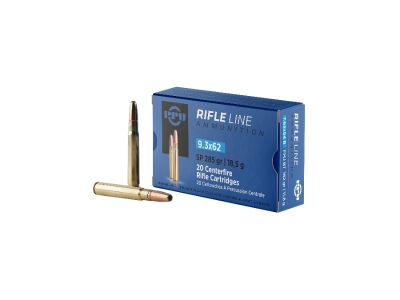 PPU Metric Rifle Ammunition, 9.3x62mm, 20
