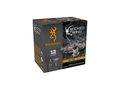 Browning Wicked Wing Shotshell Loads, 12 Gauge, 25