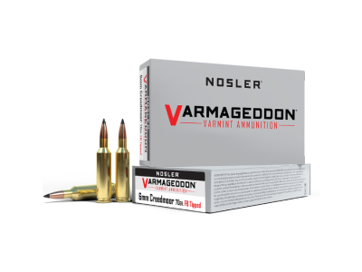 Nosler Varmageddon Rifle Rounds, 6mm Creedmoor, 20