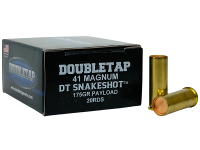 DoubleTap SnakeShot Centerfire Handgun Cartridges, .41 Magnum, 20