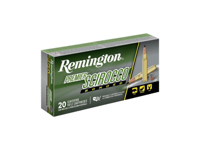 Remington Premier Scirocco Centerfire Rifle Cartridges, .308 Winchester, 20