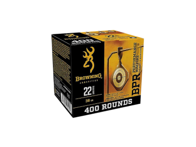 Browning BPR Performance Rimfire Rounds, .22 LR, 400