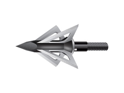 Slick Trick Standard Broadheads 100 gr. 4 pk., Fixed, Black