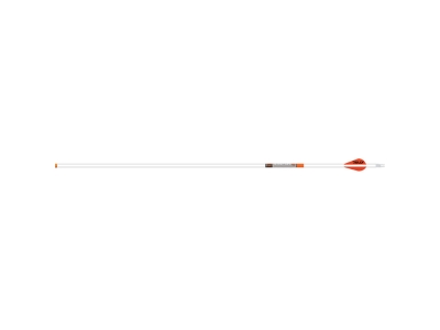 Easton 6.5 Whiteout Arrows 400 2 in. Bully Vanes, 6 count