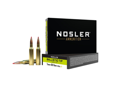 Nosler Ballistic Tip Rifle Rounds, 7mm-08 Remington, 20
