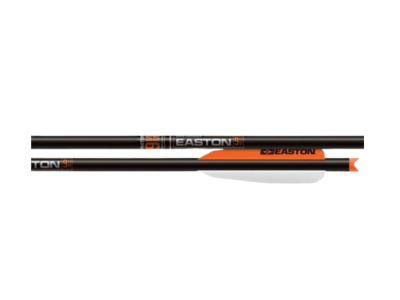 Easton 9MM 20 Flat Back 3" Vanes 1/2 Dozen, Black, 6 count