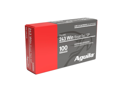 Aguila Centerfire Rifle Cartridges, .243 Winchester, 20