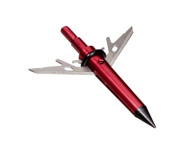 Allen Stryke Therm-X Expandable Broadheads, Red, 3 count