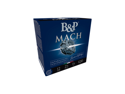 B&P Mach Shotshell Loads, 12 Gauge, 25