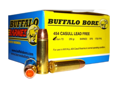 BBA Buffalo-Barnes Strictly Business Handgun Rounds, .454 Casull, 20