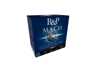 B&P Mach Shotshell Loads, 12 Gauge, 25