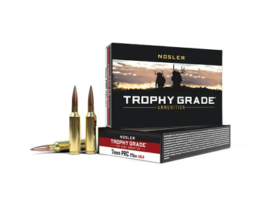 Nosler Trophy Grade Long-Range Rifle Rounds, 7mm PRC, 20