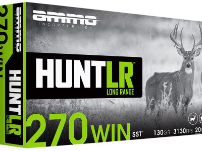 Ammo Hunt Long Range 270 Win 130gr Super Shock Tip, .270 Winchester, 20