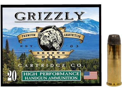 Grizzly 41Mag 250gr Wide Flat Nose Gas Check, .41 Magnum, 20