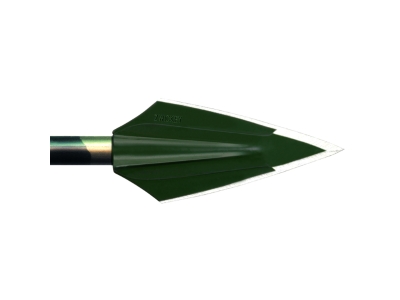 Zwickey Eskimo Broadheads Glue On 2 Blade 125 gr. 3 pk., Fixed, Green