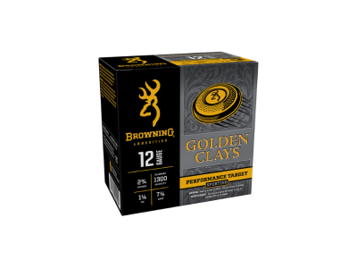 Browning Golden Clays Shotshell Loads, 12 Gauge, 25