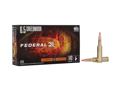 Federal Fusion Centerfire Rifle Cartridges, 6.5 Creedmoor, 20