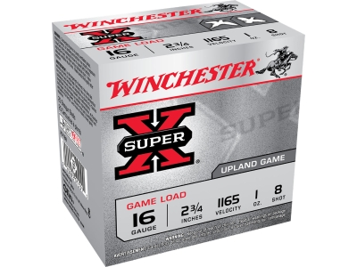 Winchester Super X Game Load, 16 Gauge, 25