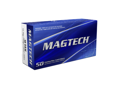 Magtech Range/Training Handgun Cartridges, .40 S&W, 50