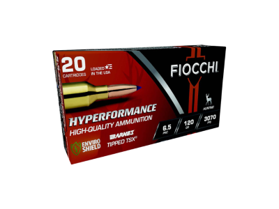 Fiocchi Hyperformance Rifle Rounds, 6.5 Precision Rifle Cartridge, 20