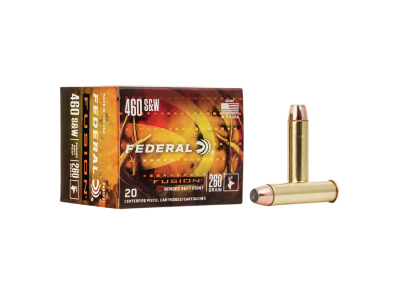 Federal Fusion Handgun Cartridges, .460 S&W Magnum, 20