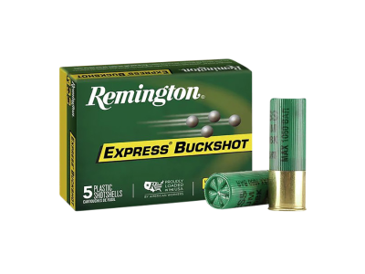 Remington Express Buckshot Shotshell Loads, 12 Gauge, 5