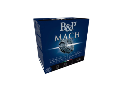 B&P Mach Shotshell Loads, 12 Gauge, 25