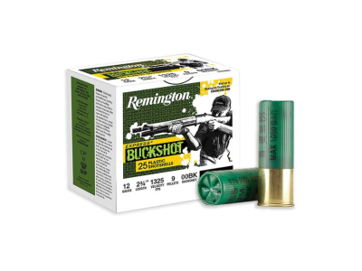 Remington Express Buckshot Shotshell Loads, 12 Gauge, 25