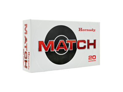 Hornady Match Rifle Cartridges, .223 Remington, 20
