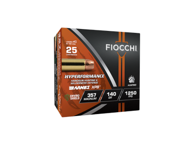 Fiocchi Hyperformance Handgun Rounds, .357 Magnum, 25