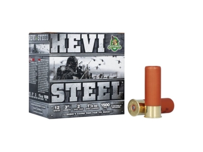 Hevi-Shot Steel Goose & Waterfowl Shotgun Ammunition, 12 Gauge, 25