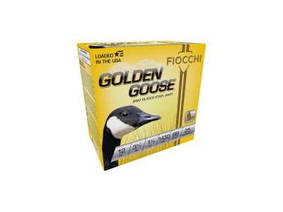 Fiocchi Golden Goose Shotshell Loads, 12 Gauge, 25