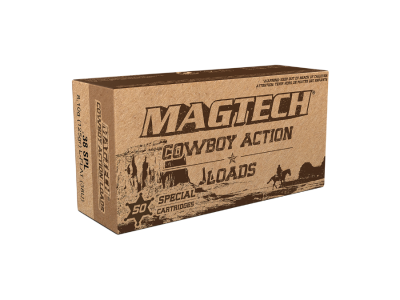 Magtech Cowboy Action Handgun Cartridges, .38 Special, 50