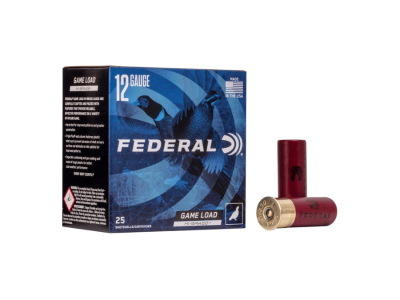 Federal Game Load Upland Hi-Brass Shotshell Loads, 12 Gauge, 25
